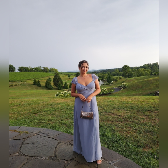 Birdy Grey Spencer Convertible Dress w/ slit - Picture 4 of 4